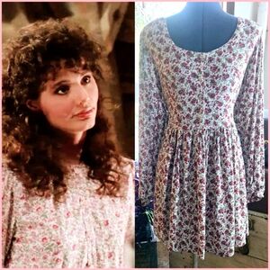 Vintage 80s/90s Floral Baby Doll Dress